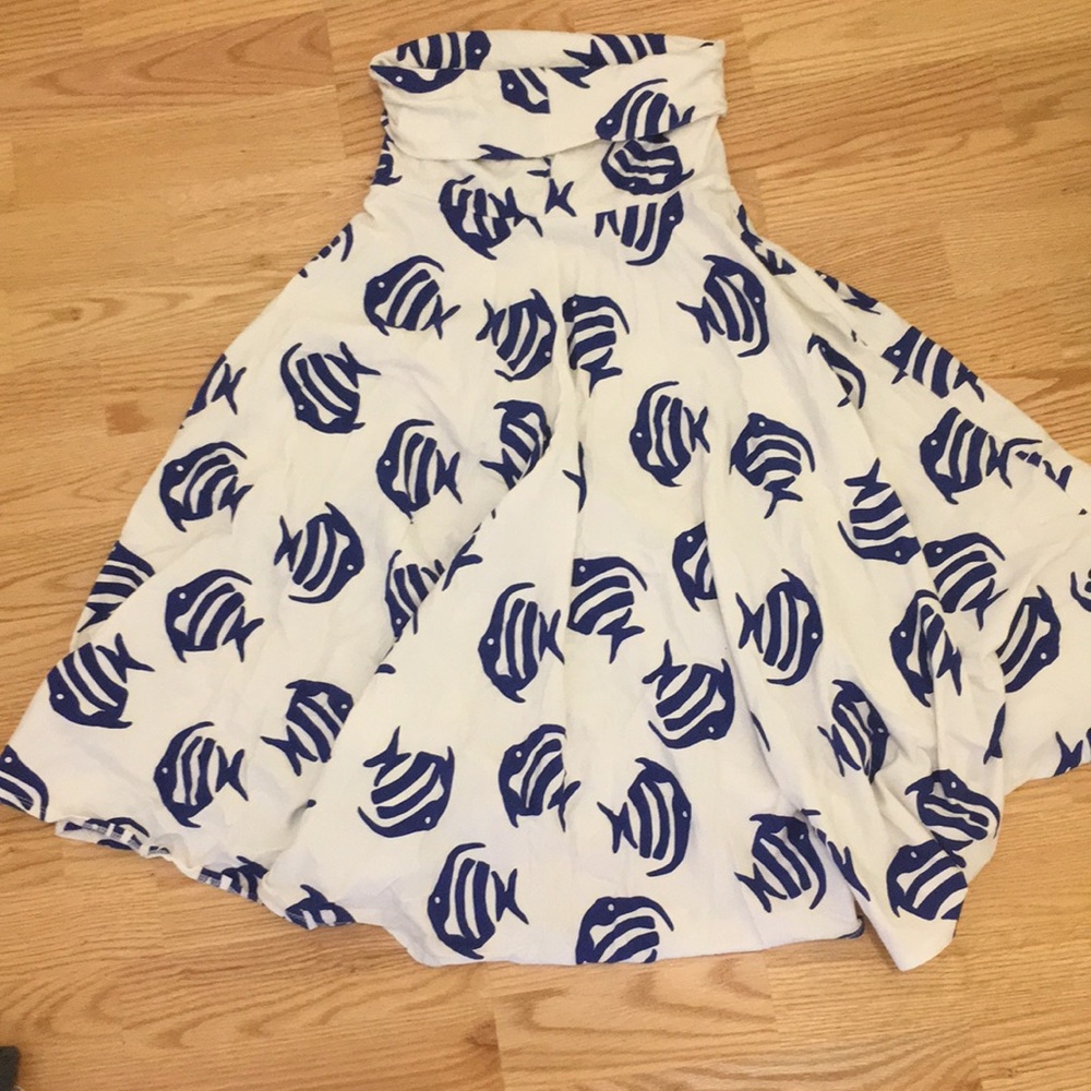 Fold over skirt